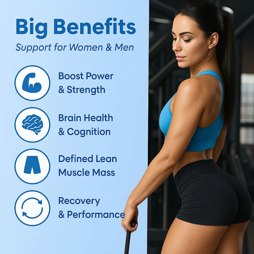 DVSR Creatine Gummies – 5000mg Pure Creatine Monohydrate (Blueberry, 60 count)